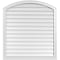 Ekena Millwork Arch Top Surface Mount PVC Gable Vent: Functional, w/ 2"W x 2"P Brickmould Sill Frame, 38"W x 42"H GVPAR38X4203SF - alternate 1